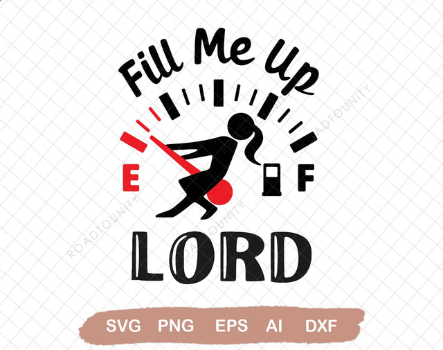 Fill me up Lord svg, Cross svg, Jesus svg, Religious svg, Easter svg, Christian svg, Christian Quote svg, Cut file SVG DiamondDesign 