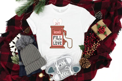 Fill Up on Love Funny Valentines Sublimation Sublimation Jagonath Roy 