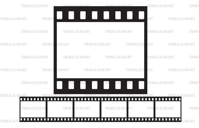 Film strip SVG TribaliumArtSF 