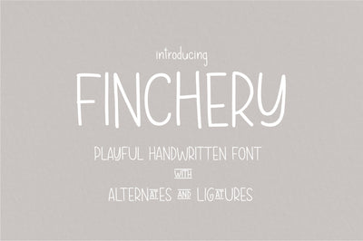 Finchery Font Sunday Nomad 
