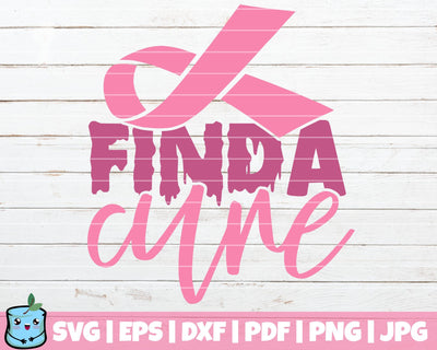 Find A Cure SVG MintyMarshmallows 
