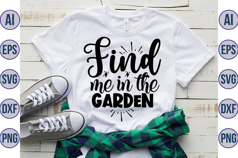 Find me in the garden svg SVG orpitasn 