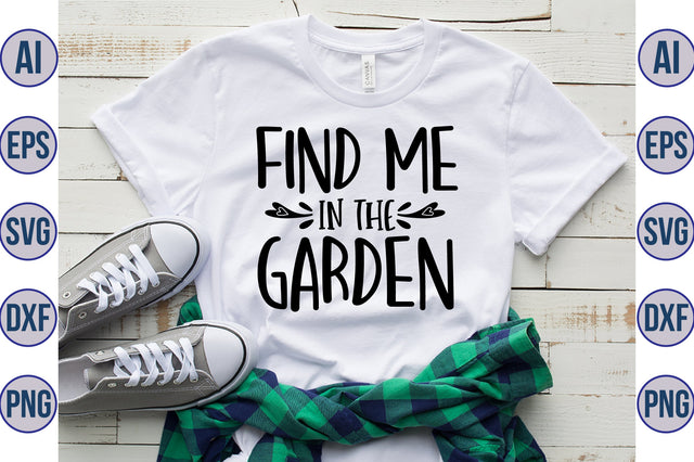 Find me in the garden svg SVG orpitasn 