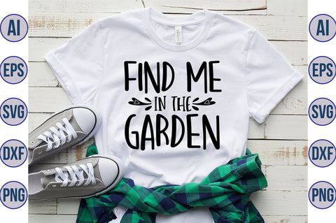 Find me in the garden svg SVG orpitasn 