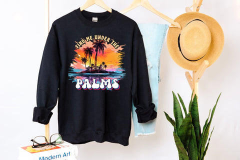 Find Me Under the Palms PNG Sublimation Design Sublimation CraftLabSVG 