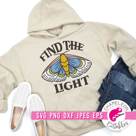 Find the Light Moth svg png dxf eps jpeg SVG Chameleon Cuttables 