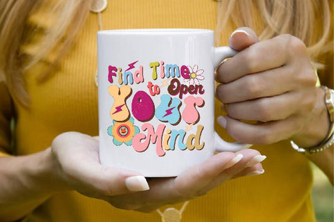 Find Time to Open Your Mind Sublimation SVGArt 