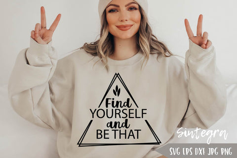 Find Yourself And Be That SVG Free For Commercial Use SVG Sintegra 