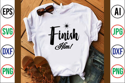Finish Him! svg SVG nirmal108roy 