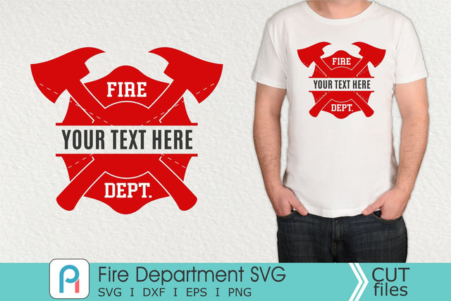 Fire Department Monogram Svg, Fire Department Svg Clipart SVG Pinoyart Kreatib 