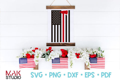 Fire dept red line svg, Fire dept red line american flag svg, Firefighter svg, Thin red line svg, Fire department svg, Fireman wife svg SVG MAKStudion 