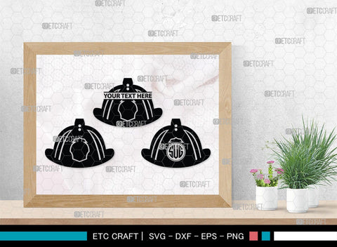 Fire Fighter Monogram, Fire Fighter Silhouette, Fire Fighter SVG, Fire Svg, Fighter Svg, SB00360 SVG ETC Craft 