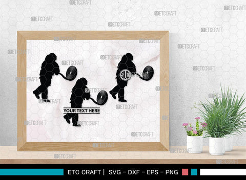 Fire Fighter Monogram, Fire Fighter Silhouette, Fire Fighter SVG, Fire Svg, Fighter Svg, SB00360 SVG ETC Craft 