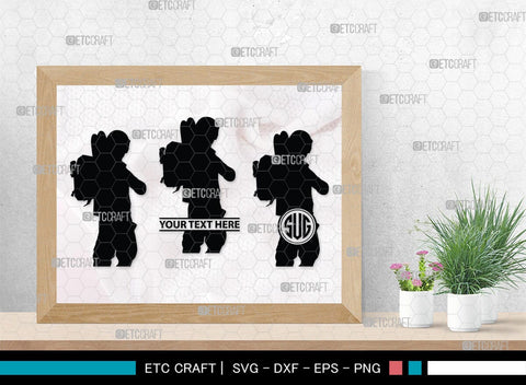 Fire Fighter Monogram, Fire Fighter Silhouette, Fire Fighter SVG, Fire Svg, Fighter Svg, SB00360 SVG ETC Craft 