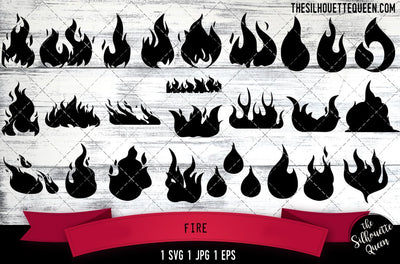 Fire SVG File, SVG Bundle File-Cut File-Vector Clip Art for Commercial & Personal Use-Download-Cricut,Cameo,Explore,SCAL,Silhouette SVG Loveleen Kaur 
