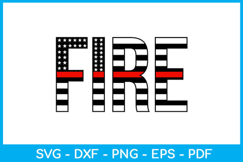 Firefighter American Flag SVG PNG PDF Cut File SVG Creativedesigntee 