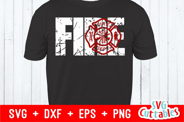 Firefighter Cut File SVG Svg Cuttables 