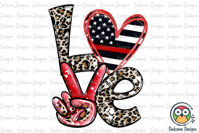 FireFighter LOVE PNG Sublimation Sublimation Owlsome.Designs 