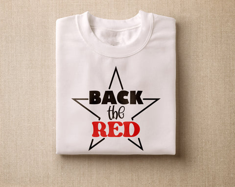 Firefighter SVG Bundle, 6 Designs, Firefighter Shirt SVG, Firefighter Wife SVG, Back The Red SVG, I Am A Firefighter What's Your Superpower SVG SVG HappyDesignStudio 