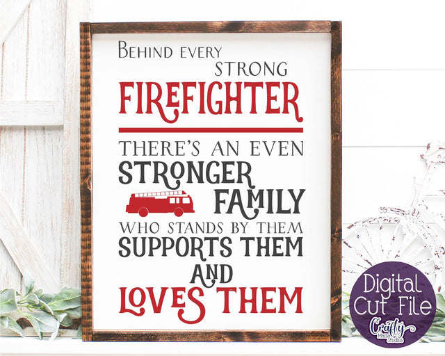 Firefighter Svg - House Rules SVG - Firefighter Decor - Home Svg SVG Crafty Mama Studios 