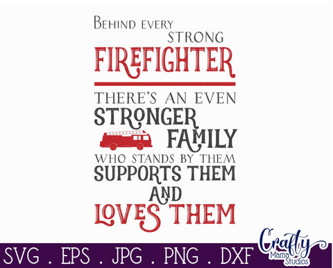 Firefighter Svg - House Rules SVG - Firefighter Decor - Home Svg SVG Crafty Mama Studios 