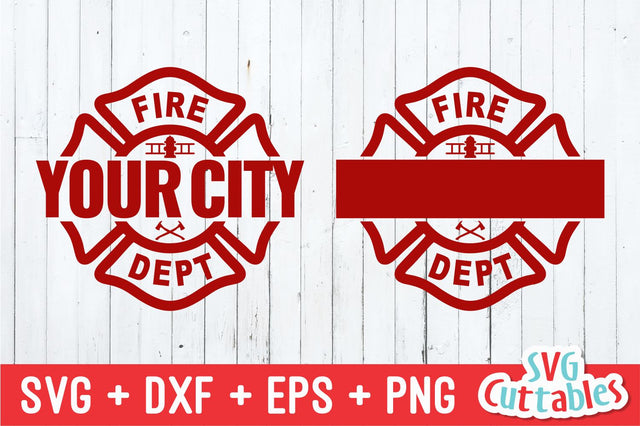 Firefighter Template SVG Svg Cuttables 