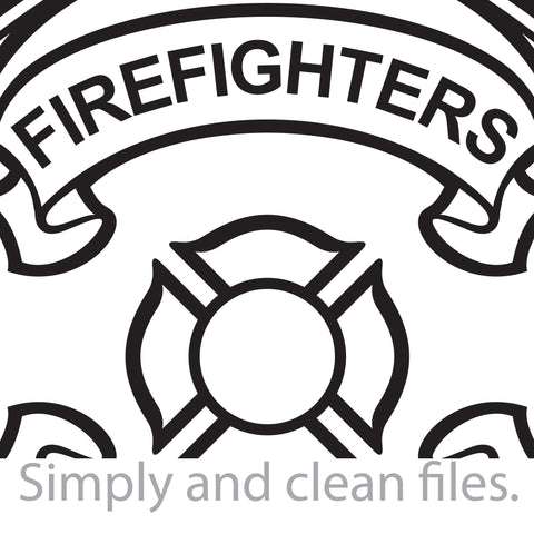 Firefighters helmet SVG TribaliumArtSF 
