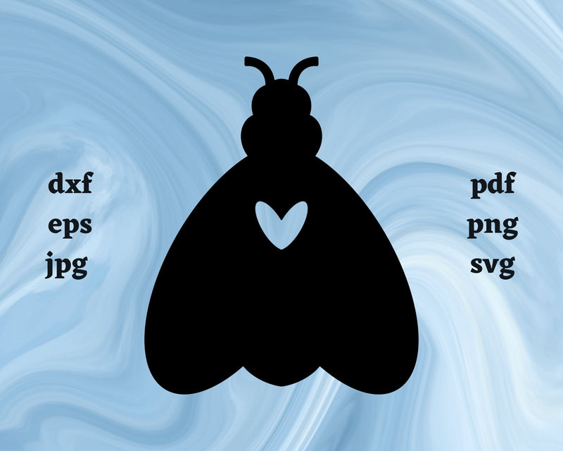 Firefly Heart SVG Cut File SVG Northern Light SVG 