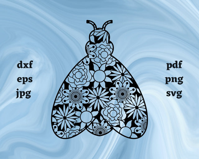 Firefly Mandala SVG Cut File SVG Northern Light SVG 