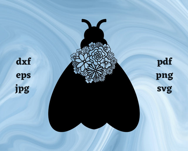 Firefly Mandala SVG Cut File SVG Northern Light SVG 