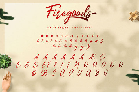 Firegoods - Handwritten Script Font Font Ibey Design 