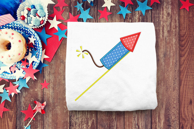 Firework Applique Embroidery Embroidery/Applique DESIGNS Designed by Geeks 