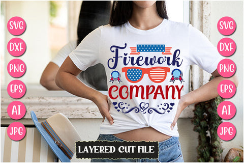 Firework Company SVG Cut File SVG Newmockups 