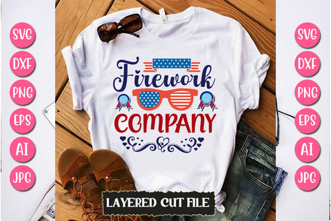 Firework Company SVG Cut File SVG Newmockups 