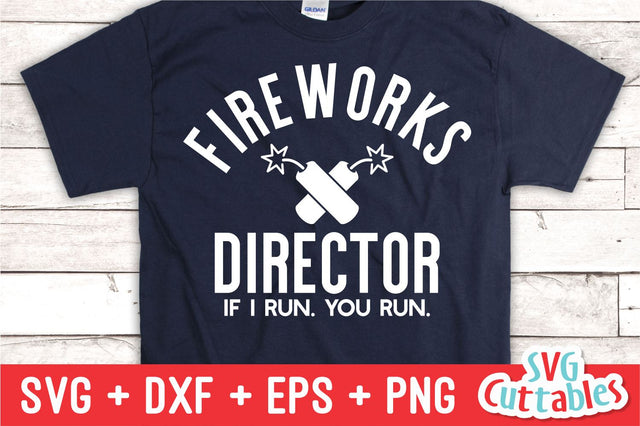 Fireworks Director svg - Patriotic Cut File - 4th of July - Fourth of July - svg - dxf - eps - png - Silhouette - Cricut - Digital File SVG Svg Cuttables 
