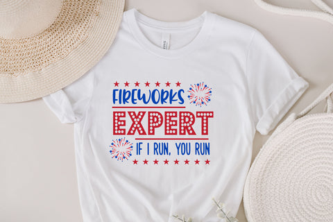 Fireworks Expert Svg, 4th of July Svg, Independence Svg, Funny 4th of July Svg, 4th of July Svg Designs, 4th of July Cut Files, Cricut Files SVG Fauz 