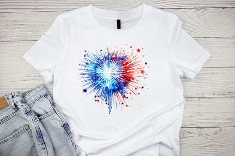 Fireworks Independence Day Sublimation Clipart Sublimation Regulrcrative 