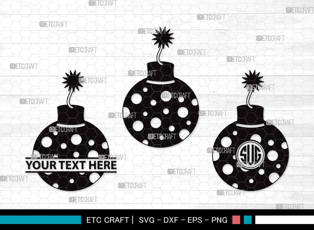 Fireworks Monogram SVG | Fireworks Rocket Svg | Fireworks Svg | 4th Of July Svg | Fireworks Clipart SVG ETC Craft 