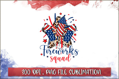 Fireworks squad Sublimation SVG Shetara Begum 