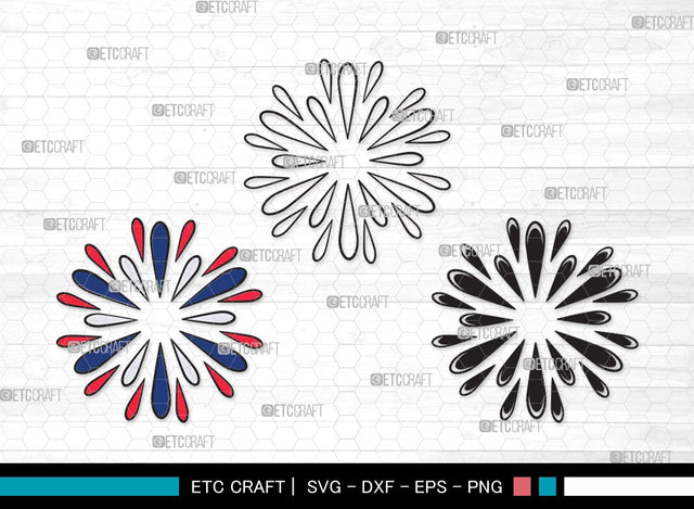 Fireworks SVG Cut File | Fireworks Rocket Svg | Fireworks Svg | 4th Of July Svg | Fireworks Clipart SVG ETC Craft 
