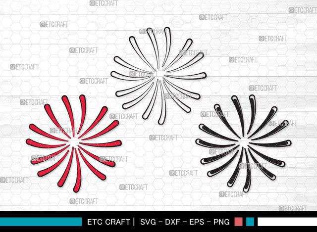 Fireworks SVG Cut File | Fireworks Rocket Svg | Fireworks Svg | 4th Of July Svg | Fireworks Clipart SVG ETC Craft 