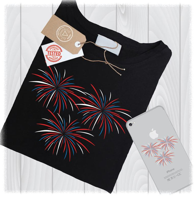 Fireworks SVG Files 4th of July PNG Clipart DXF Designs - Firecracker Svg - 4th of July Silhouette Designs - 4th of July Cricut Svg SVG My Sew Cute Boutique 