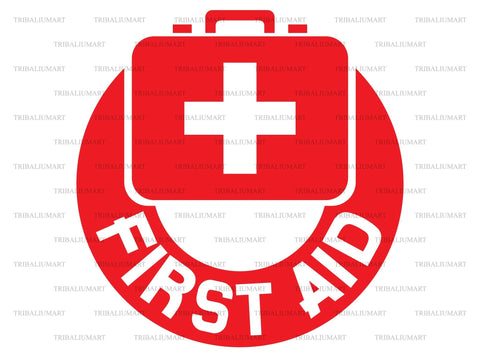 First aid kit symbol SVG TribaliumArtSF 