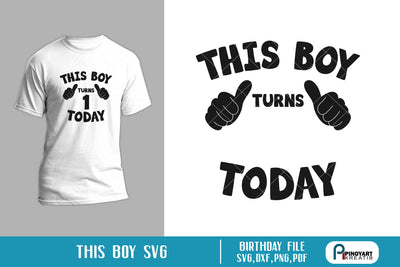 First Birthday Svg SVG Pinoyart Kreatib 