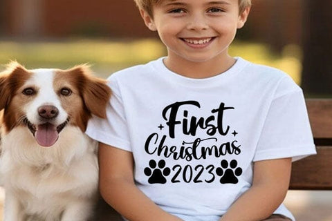 First Christmas 2023 SVG Angelina750 