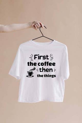 First Coffee SVG SVG Digital Honeybee 