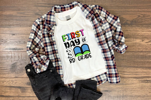 First Day of 3rd Grade | Back to School SVG SVG CraftLabSVG 