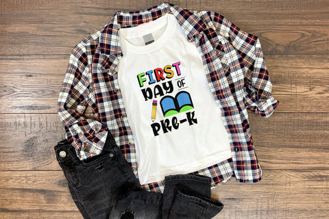 First Day of Pre-k SVG, Back to School SVG SVG CraftLabSVG 