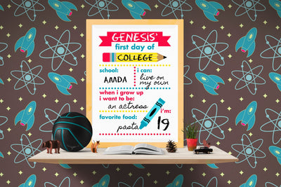 First Day of School Poster SVG Risa Rocks It 