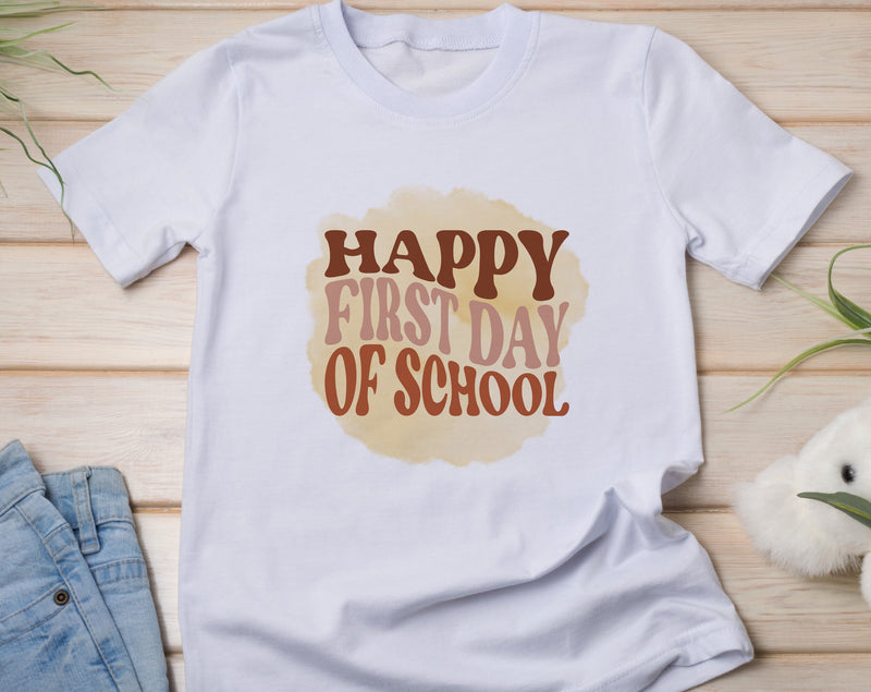 First Day Of School Sublimation Designs, 6 First Day Of School PNG ...